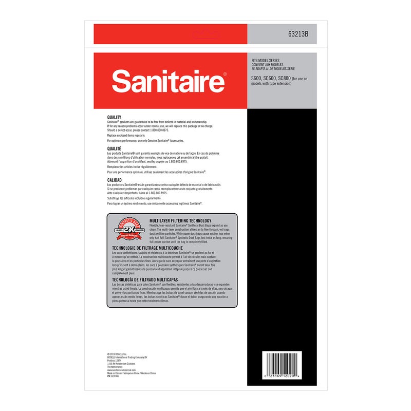 Sanitaire 5PK ST Style Sanitaire Vacuum Bag - Image 2